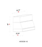 Hood - 39 1/2"W x 36"H x 22 5/8"D