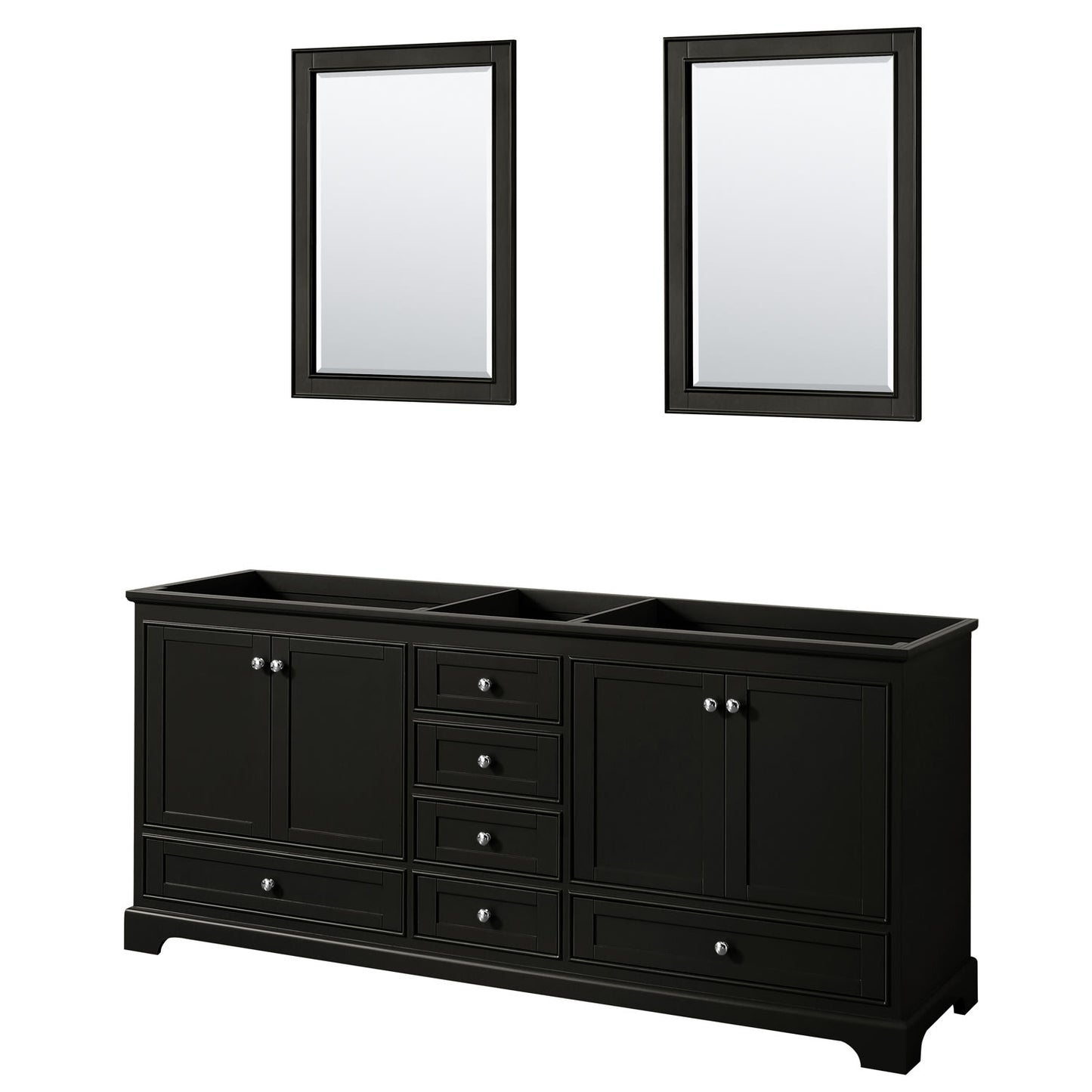 Deborah Double Bathroom Vanity - 79W x 34.25H x 21.63D
