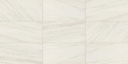 Perpetuo Timeless White Rectangle 12X24 Satin
