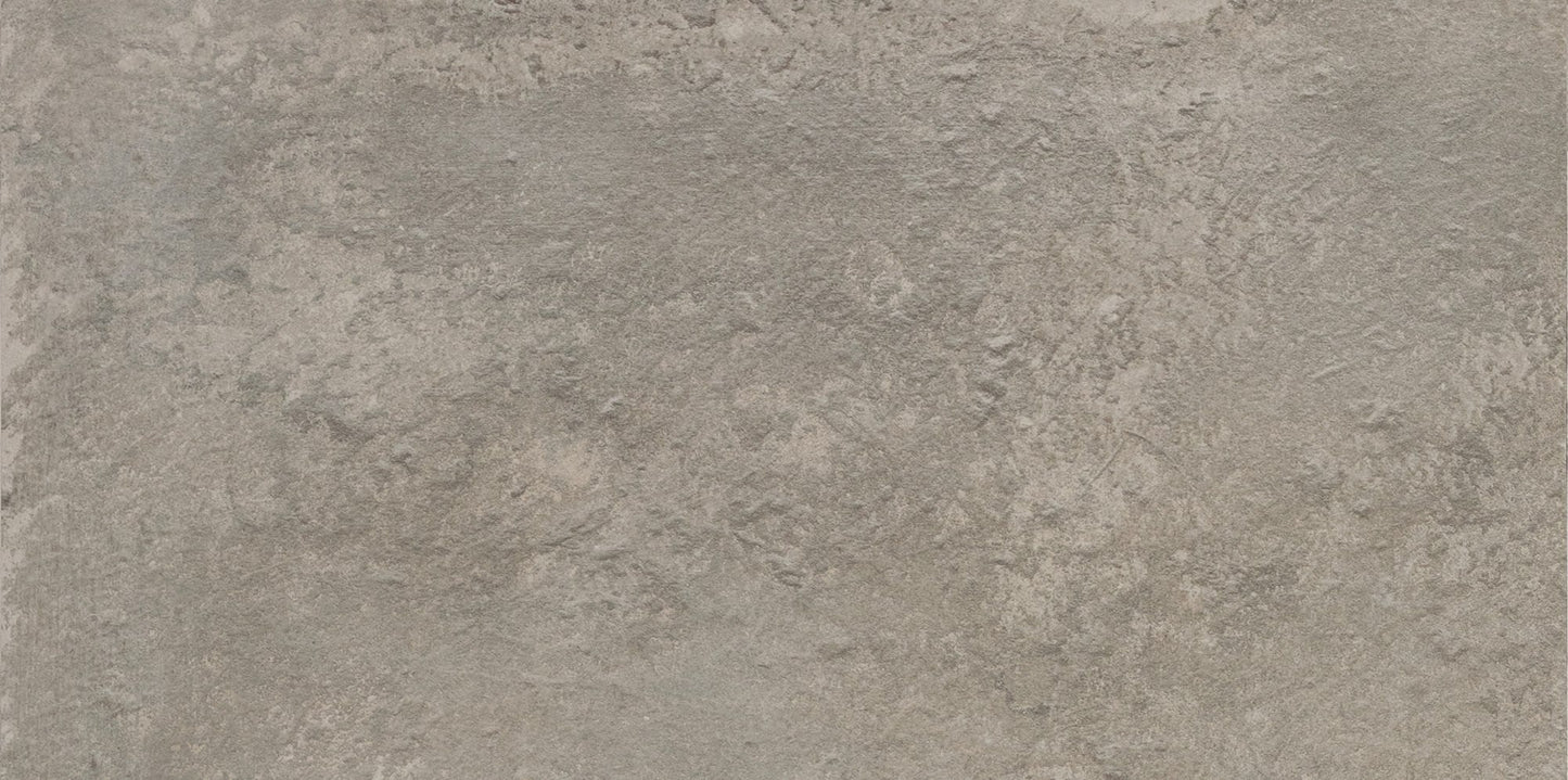 Rekindle Medium Grey Herringbone 2X6 Matte