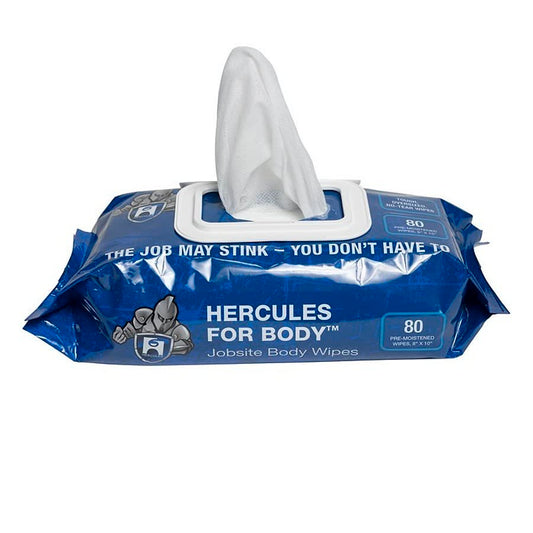 For Body™ Jobsite Body Wipes 80-Pack
