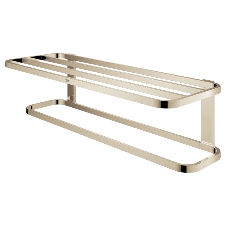 Selection 23-7/16" Towel Rack with Integrated Towel Bar