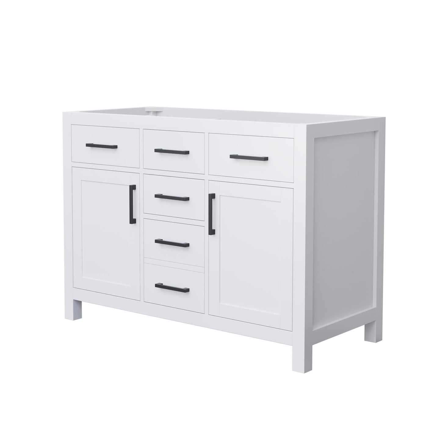 Beckett Double Bathroom Vanity - 47.25W x 34.25H x 21.5D