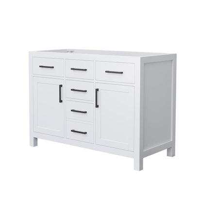 Beckett Double Bathroom Vanity - 47.25W x 34.25H x 21.5D