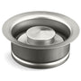 Solid Durable Disposal Flange and Stopper for Standard Garbage Disposals