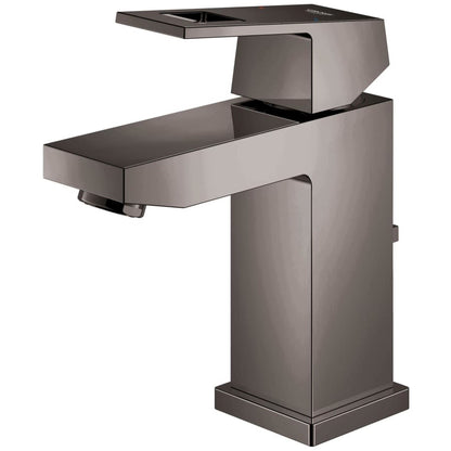 Eurocube 1.2 GPM Single Hole Bathroom Faucet with StarLight, SilkMove, EcoJoy, and QuickFix Technologies - Includes Pop-Up Drain Assembly