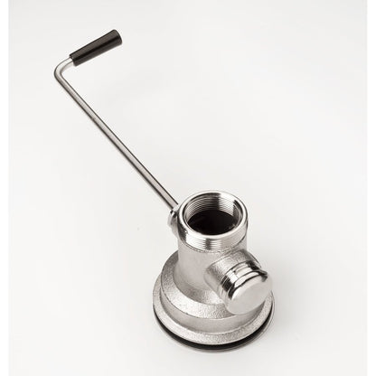 Royal Waste Drain, 3-1/2 in, Stainless Steel Drain, Polished Chrome