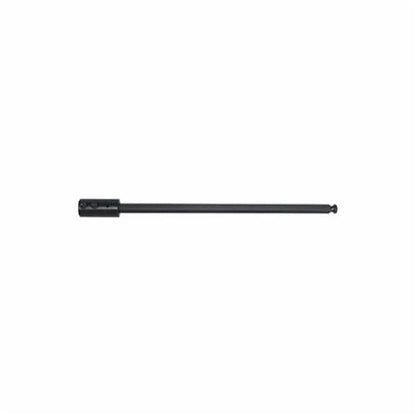 Hole Saw Extension, 1/2 in, Shank, For Use With 1L, 2L or 3L Hole Saw, Carbon Steel, Black Oxide