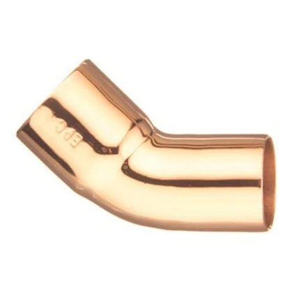 Street 45 deg Elbow, 3/4 in, Fitting x C, Copper