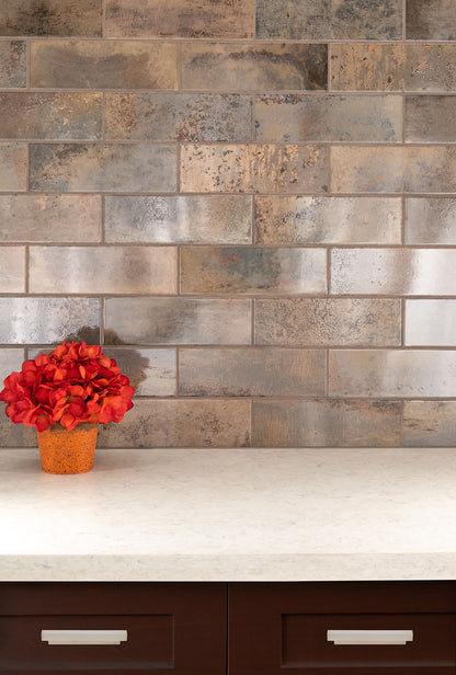 Marza Rust Subway Tile