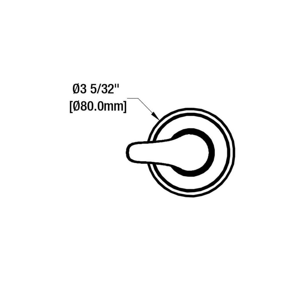 Glacier Bay Aragon Triple Handle 1-Spray Tub and Shower Faucet 1.8 GPM in Chrome (Valve Included)