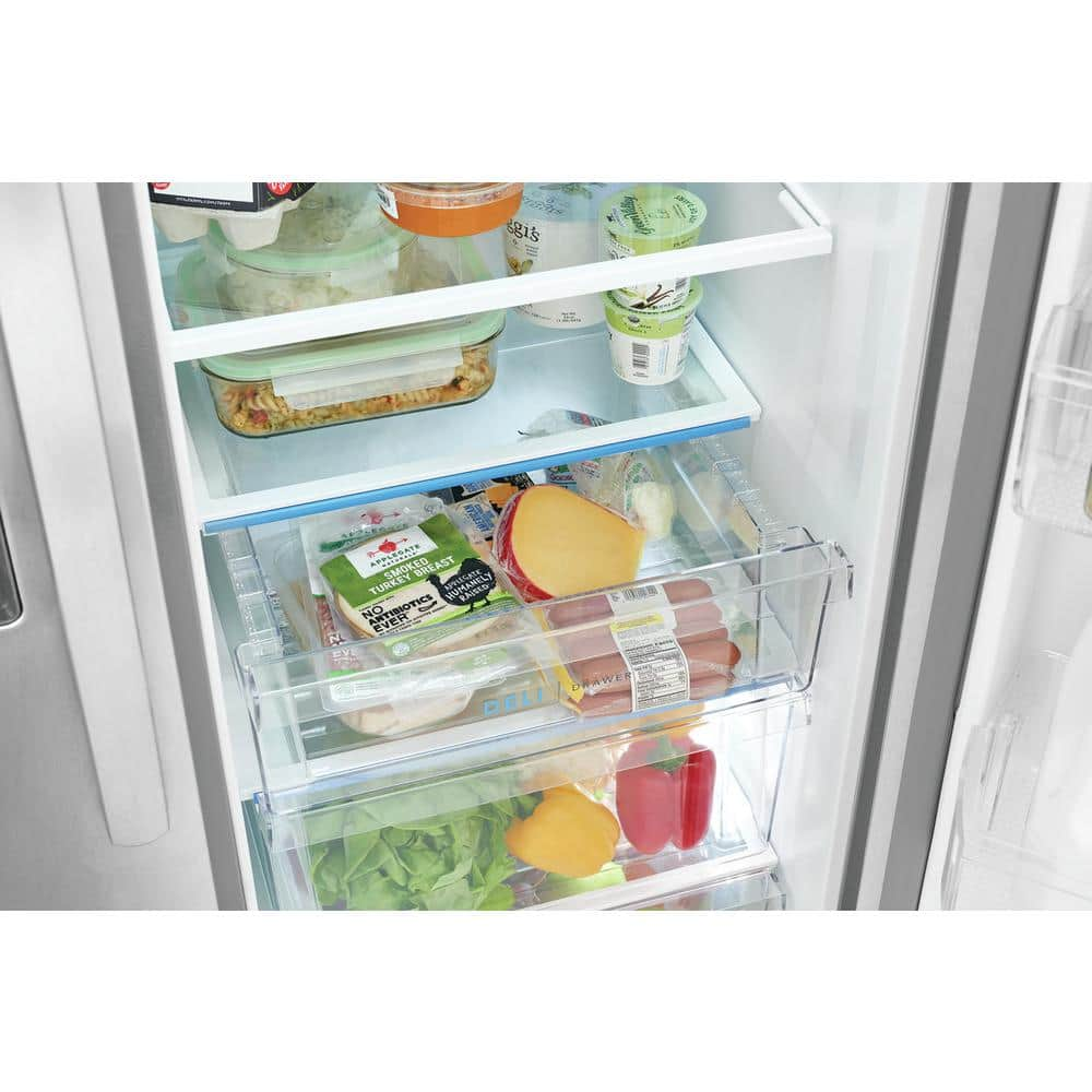 Frigidaire 22.3 Cu. Ft. 36" Counter Depth Side By Side Refrigerator