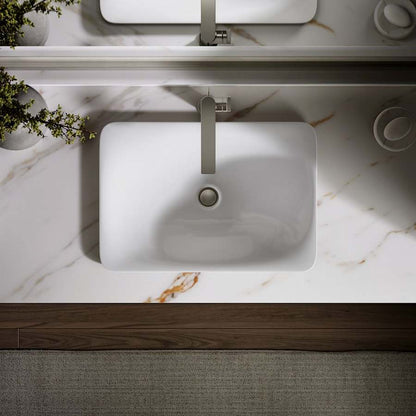 Carillon 21-1/8" Drop In Vitreous China Bathroom Sink