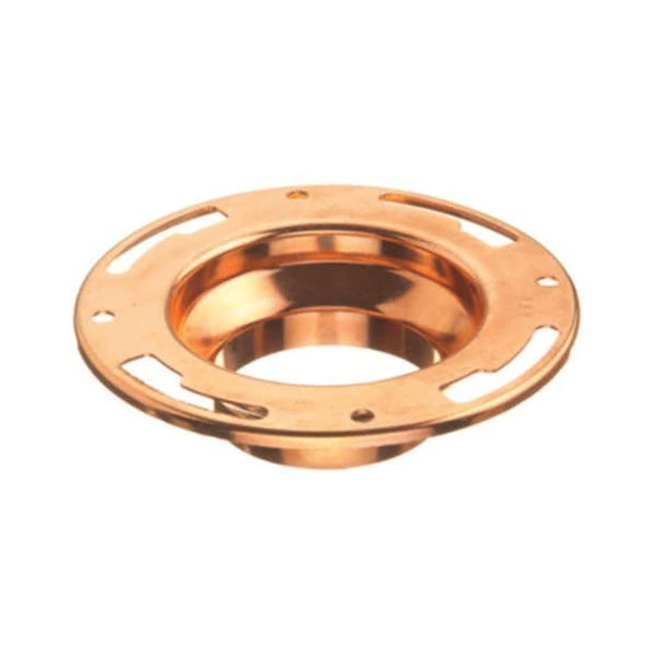 DWV Closet Flange, 4 x 3 in, C, Bronze