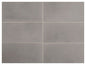 Persuade Gray Rectangle 4X12 Matte