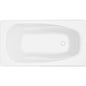 Lansford 60" x 32" Drop In Acrylic Soaking Tub with Reversible Drain and Overflow