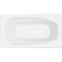 Lansford 60" x 32" Drop In Acrylic Soaking Tub with Reversible Drain and Overflow