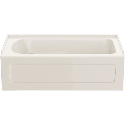 Hillsboro 60" Three Wall Alcove Acrylic Soaking Tub with Right Drain