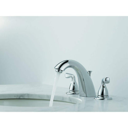 Foundations 8 in. Widespread 2-Handle Bathroom Faucet in Chrome