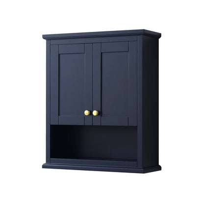 Avery Over-the-Toilet Bathroom Wall-Mounted Storage Cabinet - 25W x 30H x 9D