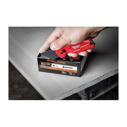 FASTBACK™ Compact Folding Utility Knife, Steel Blade, 1 Blades Included, 6.15 in OAL