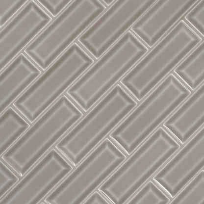 Dove Gray 2x6 Beveled Tile