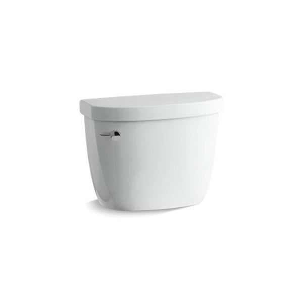 Cimarron® Toilet Tank, Bowl Mount, Left Hand Lever, 1.28 gpf, White