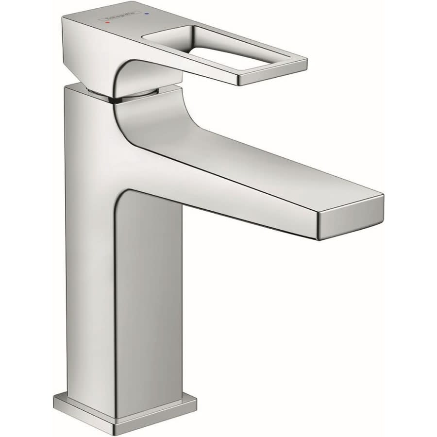 Metropol 1.2 (GPM) Single Hole Bathroom Faucet with Loop Handle and Pop-Up Drain - Limited Lifetime Warranty