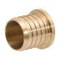 Plug, 1/2 in, Crimp PEX, Brass