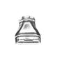Round to Oval Vent Adapter/Connector, 4 in Dia