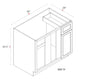 Blind Base Corner Cabinet - 39"W x 34- 1/2"H x 24"D