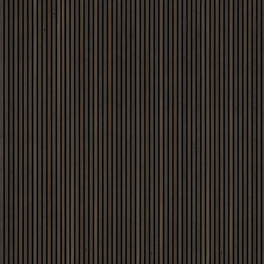 Umber Acoustic Wood Slat Panels