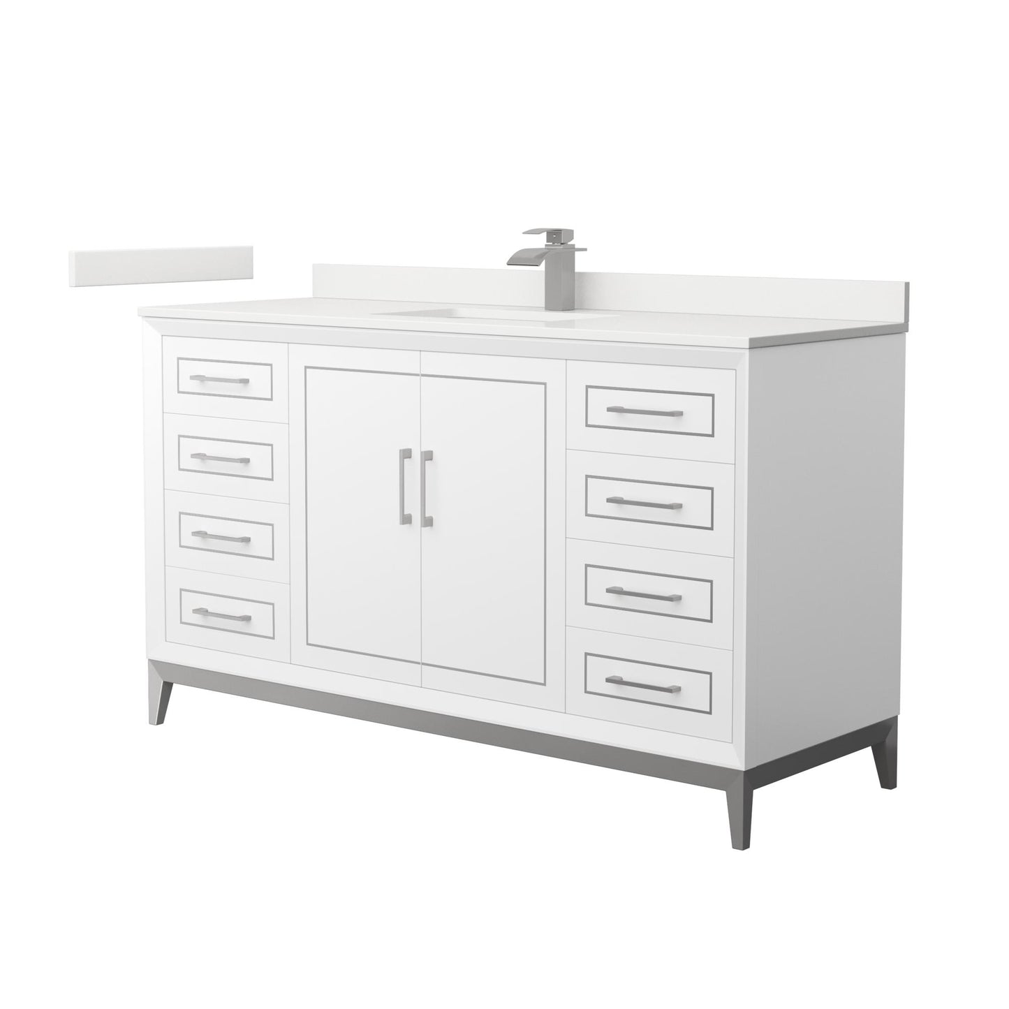 Marlena Single Bathroom Vanity - 60W x 35.25H x 22D