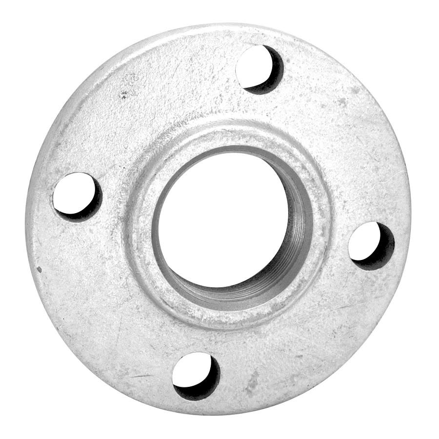 Companion Flange, 2 in, FNPT, 6 in OD, Malleable Iron, Galvanized, Domestic