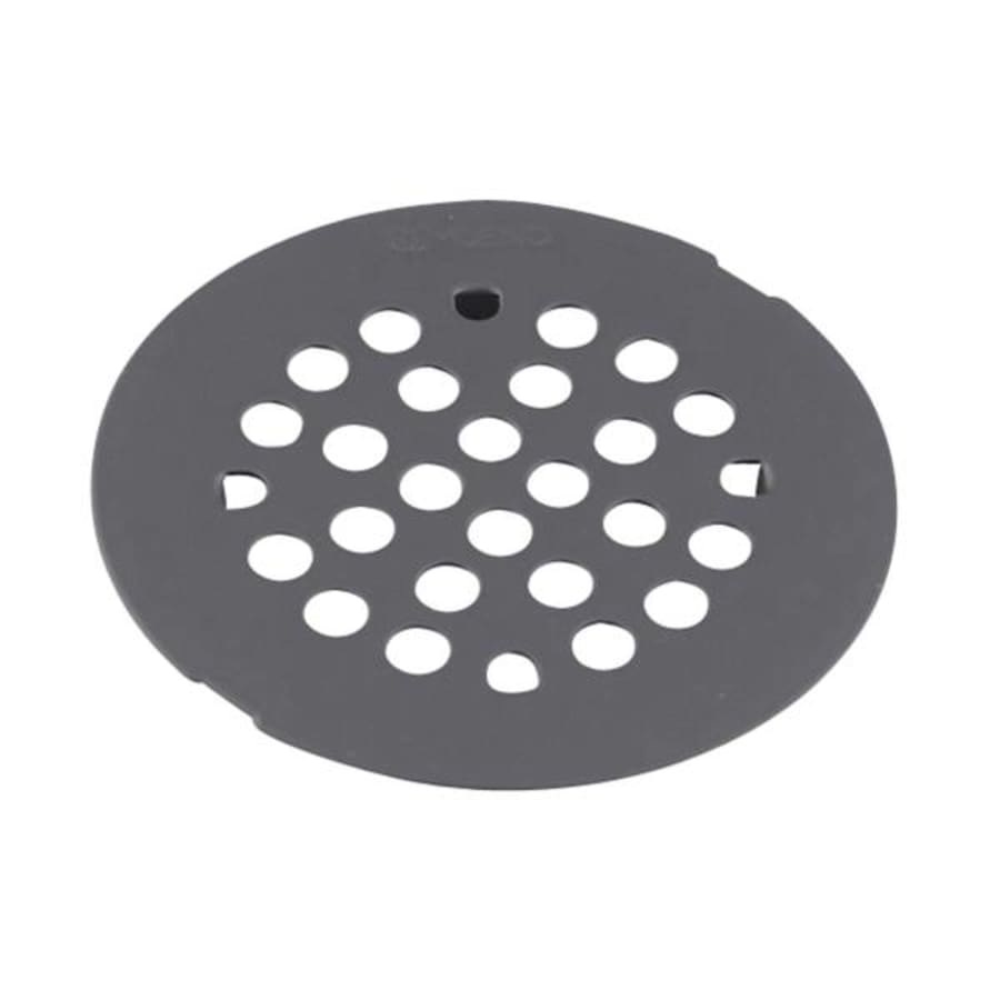 4-1/4" Round Shower Drain Cover with Exposed Screw Installation