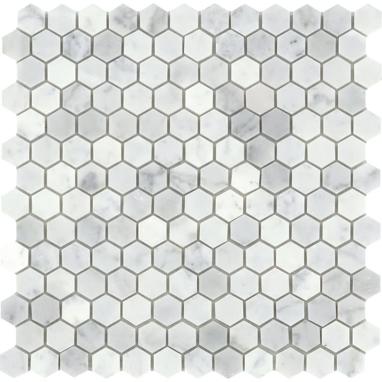 BIANCO GIOIA HN 1" HEX MO1212