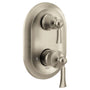 Wynford 2 Function Pressure Balanced Valve Trim Only with Double Lever Handle, Integrated Diverter - Less Rough In