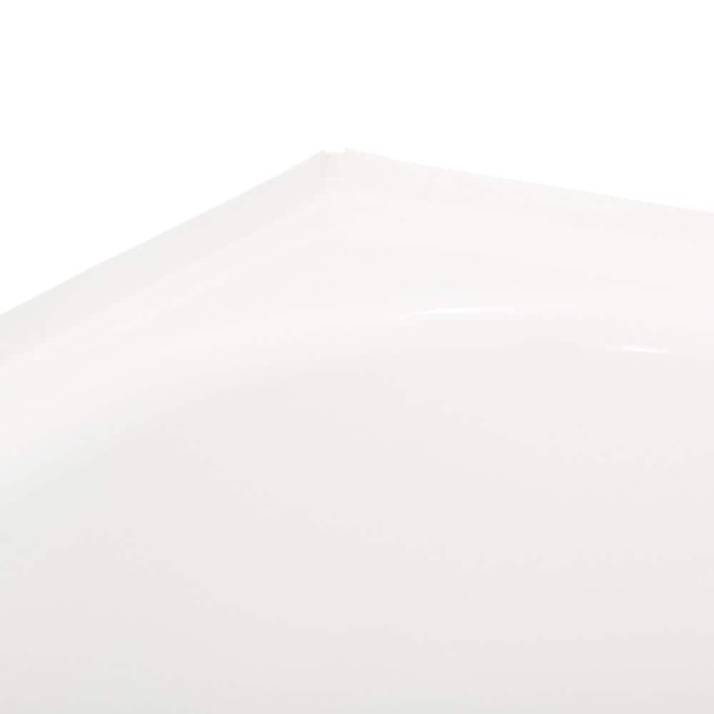 Aloha 60 in. x 30 in. Soaking Bathtub with Right Drain in White