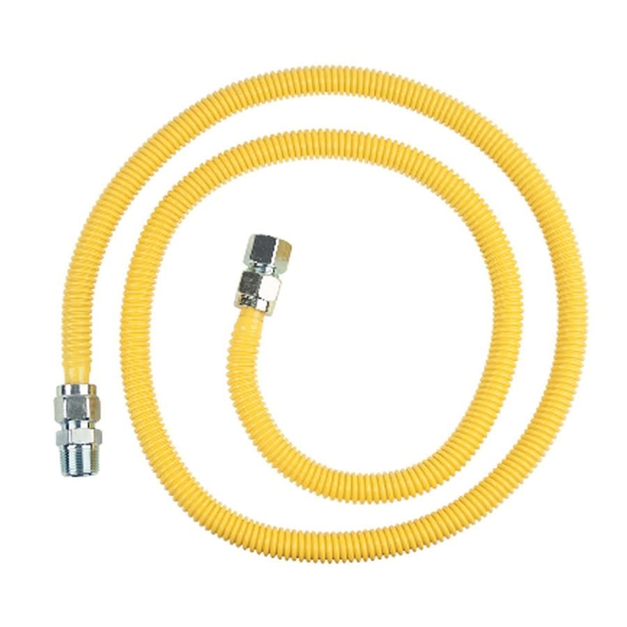 Gas Flex, 1/2 in ID, 3/4 in, FNPT x MNPT, 72 in L