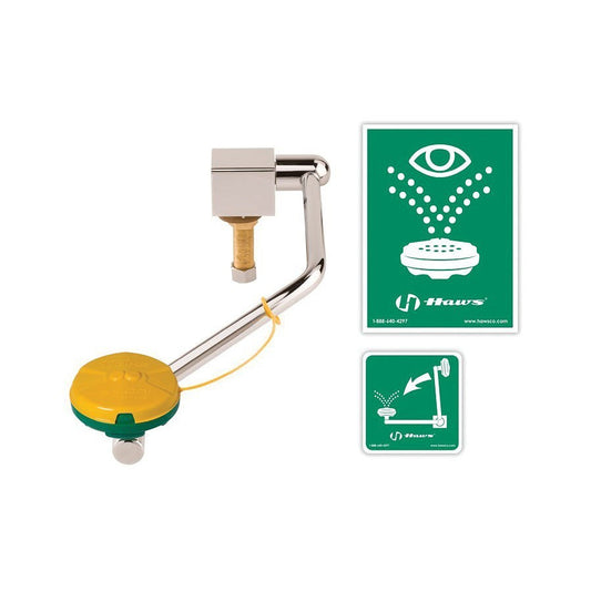 AXION® MSR Eye/Face Wash, Sink Mounting, Pull Down Operation