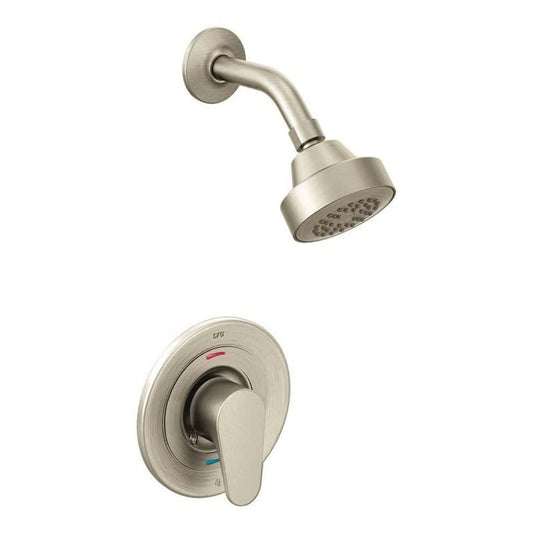 Edgestone™ Pressure Balanced Shower Trim, ADA, Brushed Nickel