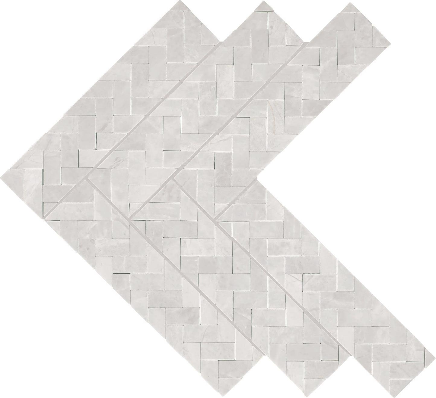 Eclessia Marble Cristallo Hexagon 2X2 Honed