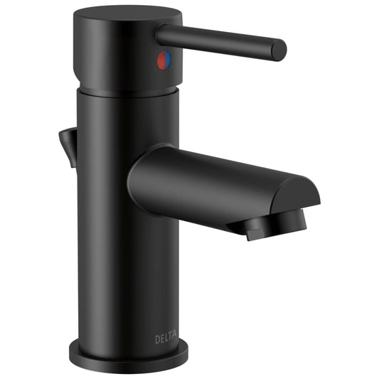 Modern 1 GPM Single Hole Bathroom Faucet with Pop-Up Drain Assembly