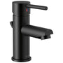 Modern 1 GPM Single Hole Bathroom Faucet with Pop-Up Drain Assembly