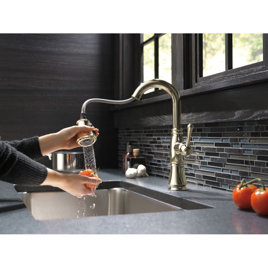 Cassidy Pull-Down Bar/Prep Faucet with Magnetic Docking Spray Head - Includes Lifetime Warranty