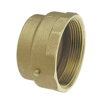 DWV Female Adapter, 4 in, C x FNPT, Copper