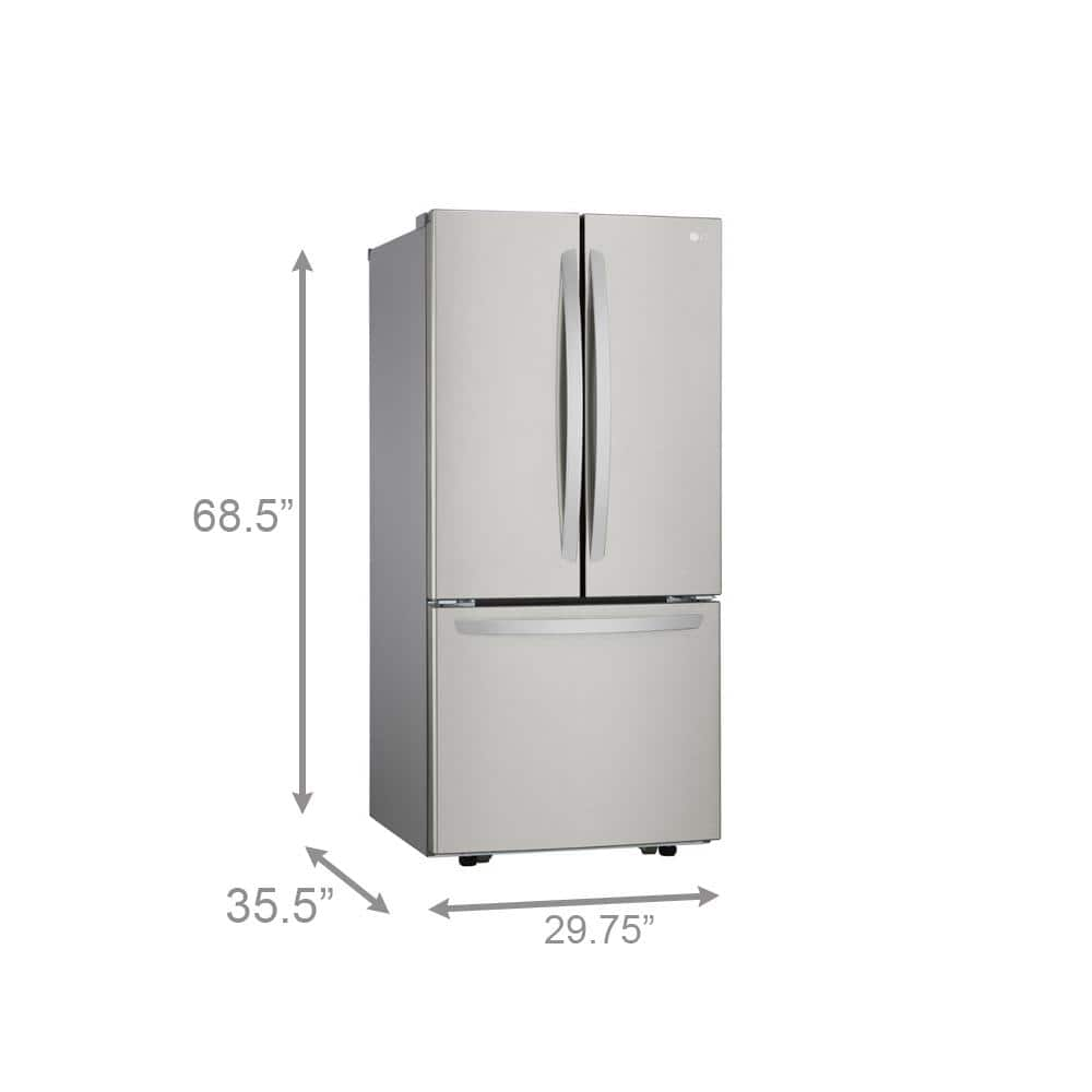 French Door Fridge (Internal Ice Maker)