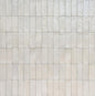 Rice Natural Rectangle 3X8 Glossy