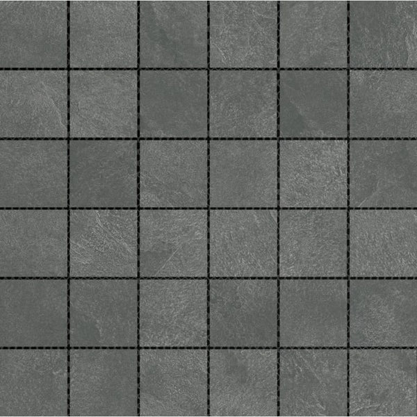 BROOK II GRAPHITE MO 2X2/12X12