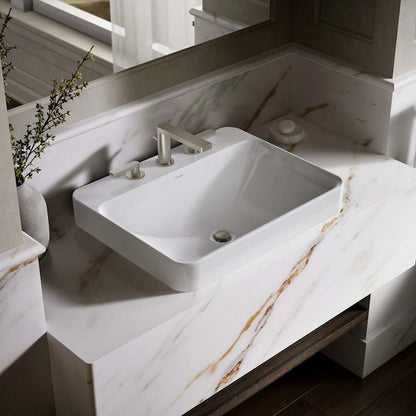 Vox 22" Vessel / Drop In Sink with Overflow